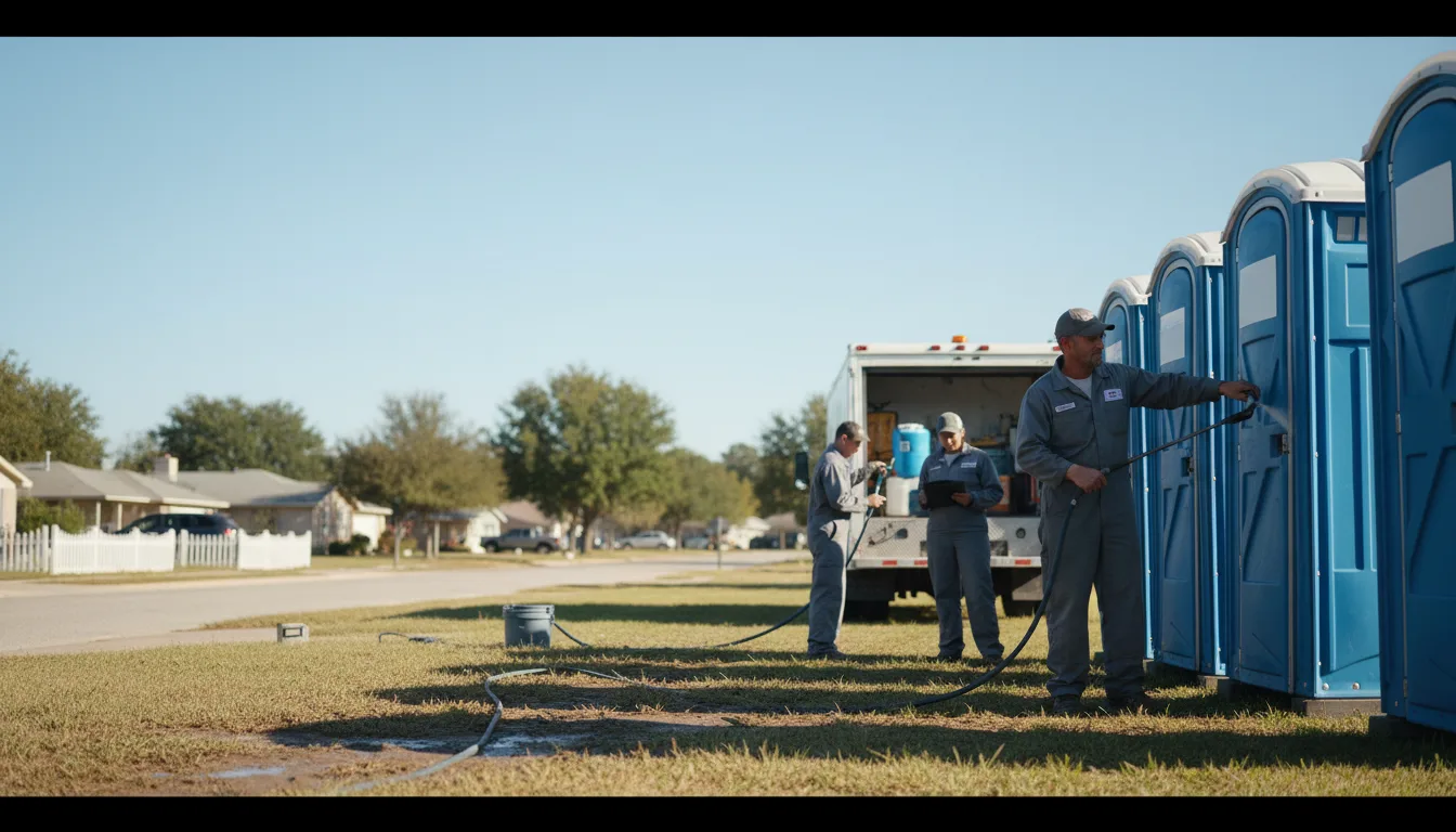 Long-Term Portable Toilet Rental in Cameron, WI near me